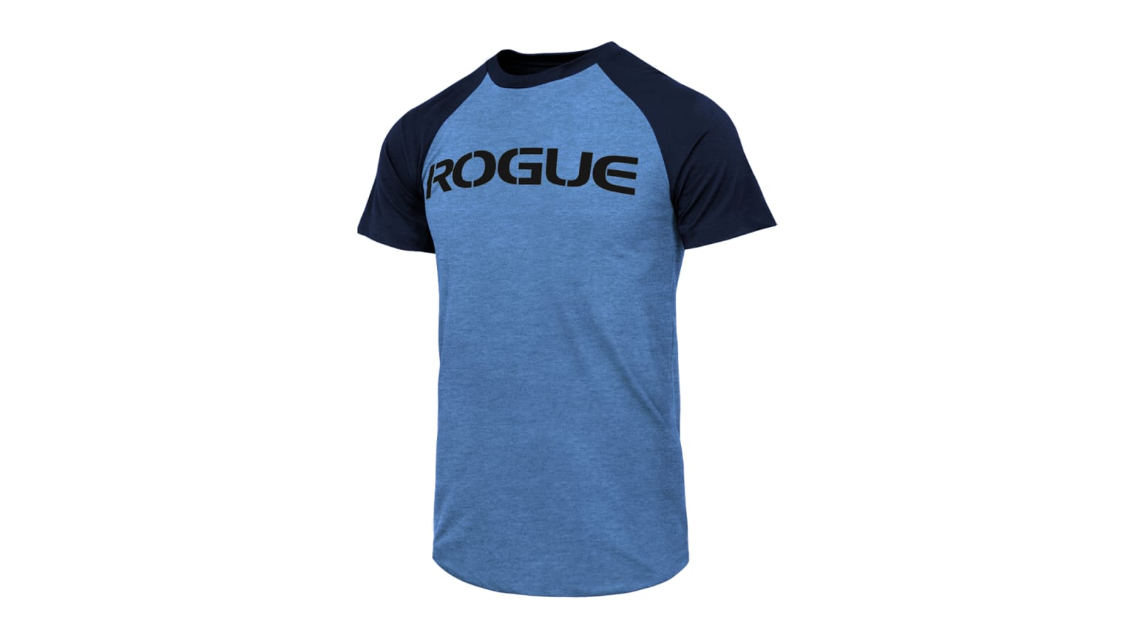 Rogue Raglan Shirt Blue Rogue Fitness